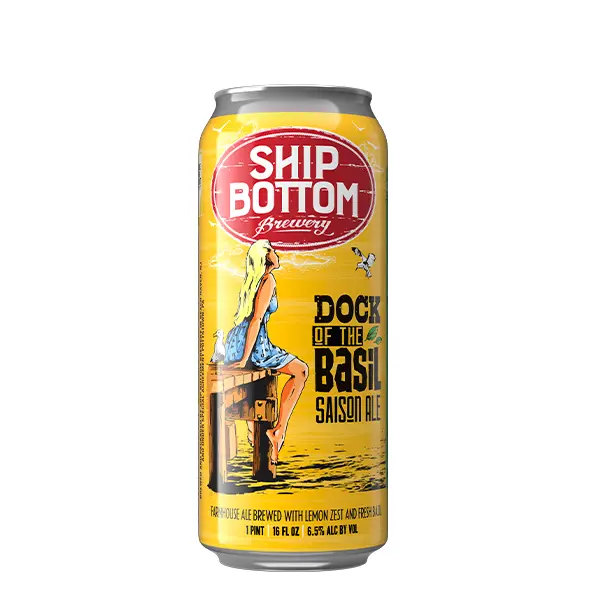 Dock of the Basil Saison Ale Ship Bottom Brewery